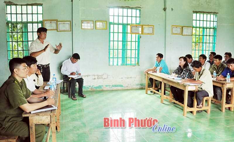 X&atilde; An Khương đối thoại trực tiếp với nh&acirc;n d&acirc;n