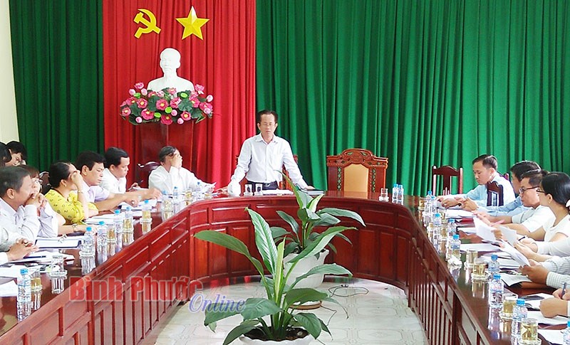 Chơn Th&agrave;nh triển khai kế hoạch chi tiết thực hiện cuộc vận động &ldquo;Người B&igrave;nh Phước n&oacute;i lời hay, l&agrave;m việc tốt&rdquo;