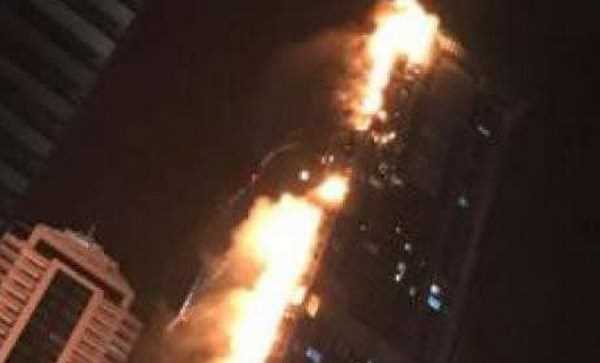 Cháy lớn xảy ra tại một tòa tháp chung cư cao 79 tầng ở Dubai