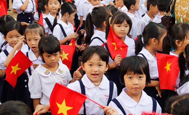 100% trẻ 6 tuổi được đi học vào năm 2021