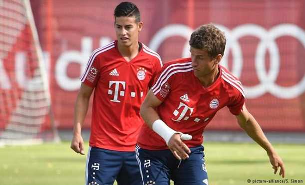 James-Müller và những căng thẳng đang bắt đầu tại Bayern