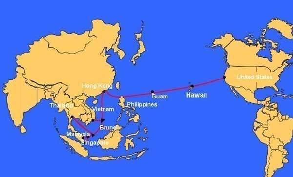 Đã hoàn tất việc sửa chữa tuyến cáp quang biển quốc tế AAG