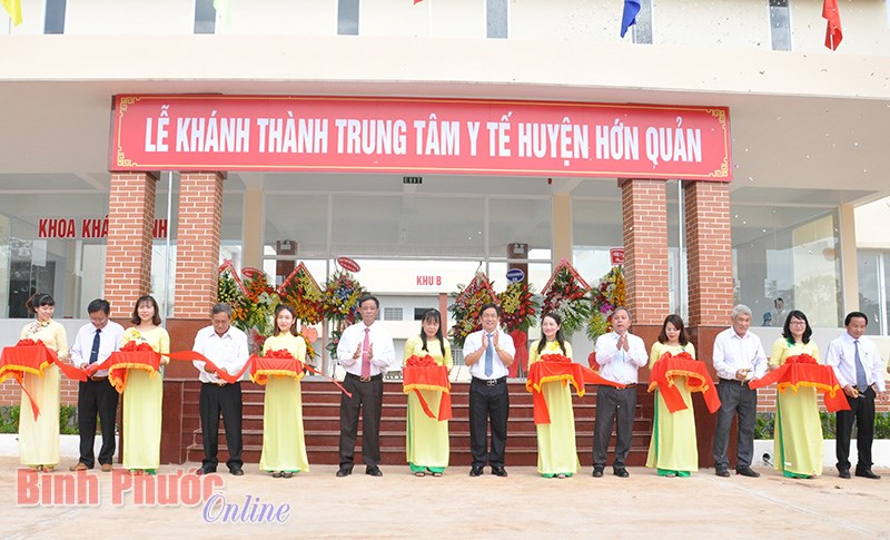 Kh&aacute;nh th&agrave;nh Trung t&acirc;m y tế huyện Hớn Quản