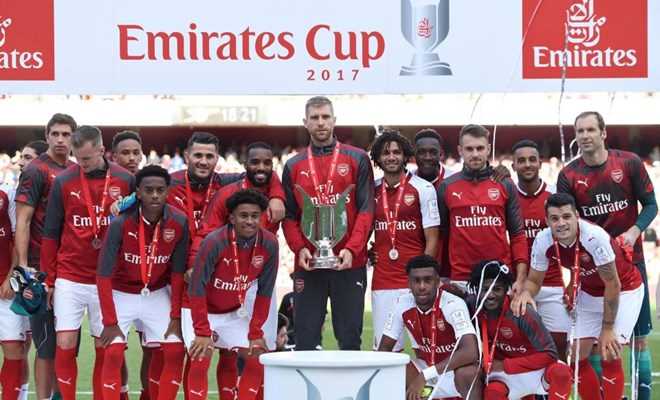 Vô địch Emirates Cup, Arsenal sẵn sàng nghênh chiến Chelsea