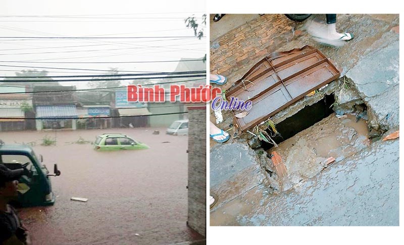 1 học sinh bị nước cuốn trôi