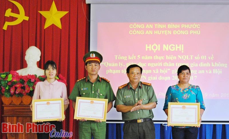 Đồng Ph&uacute; phối hợp gi&aacute;o dục, cảm h&oacute;a 414 đối tượng