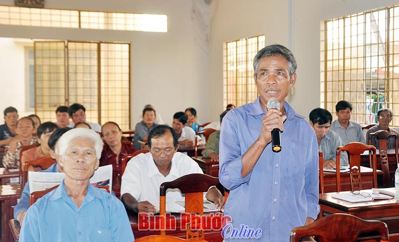 Đại biểu HĐND tỉnh tiếp x&uacute;c cử tri sau kỳ họp thứ 4