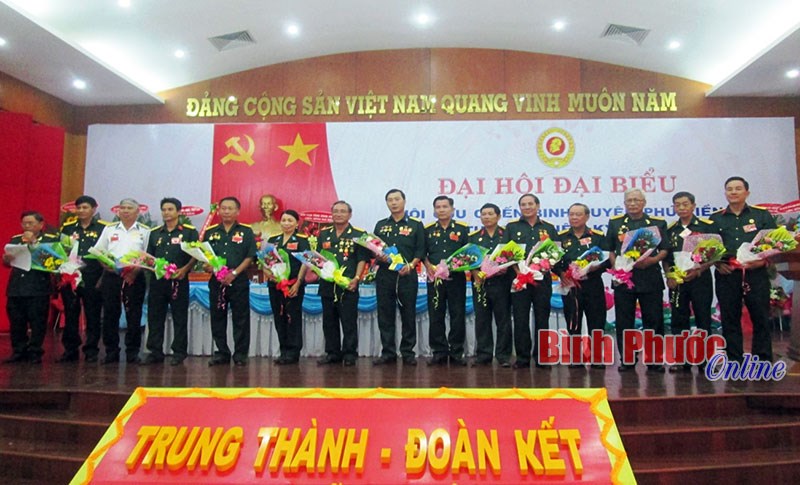 Đại hội CCB huyện Ph&uacute; Riềng lần thứ VI