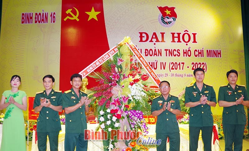 Đại hội đại biểu Đoàn thanh niên Binh đoàn 16 lần thứ IV