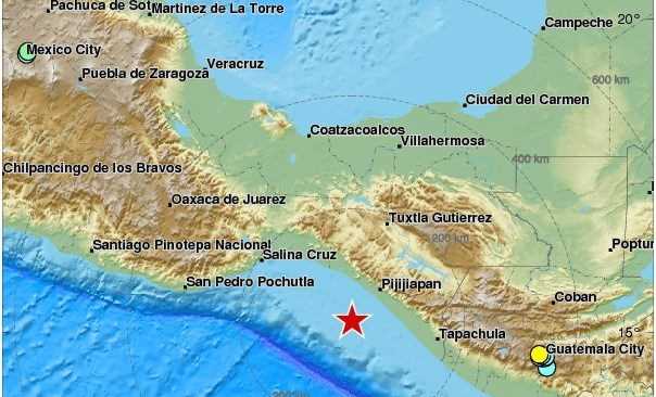 Động đất 8 độ Richter ngoài khơi Mexico, kích hoạt cảnh báo sóng thần