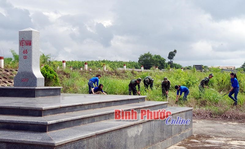 Đoàn thanh niên Đồn biên phòng cửa khẩu Hoàng Diệu: Xung kích thực hiện nhiệm vụ chính trị