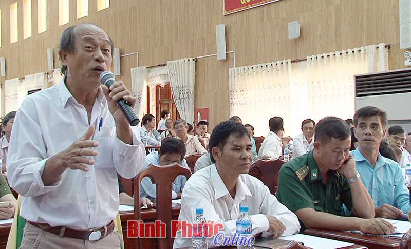 B&ugrave; Đốp đối thoại với tổ d&acirc;n vận