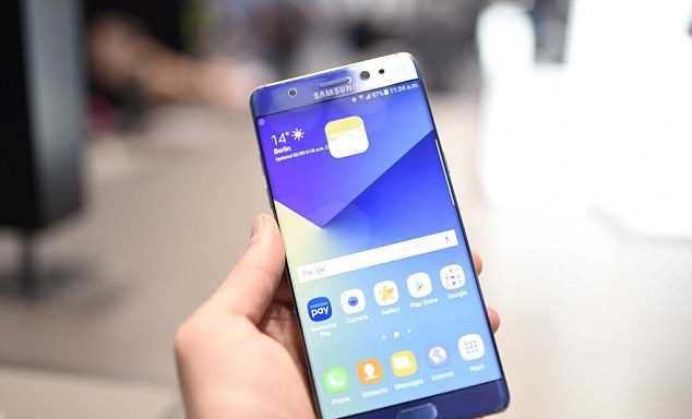 Hãng điện tử Samsung bán hết phiên bản cải tiến của Galaxy Note 7