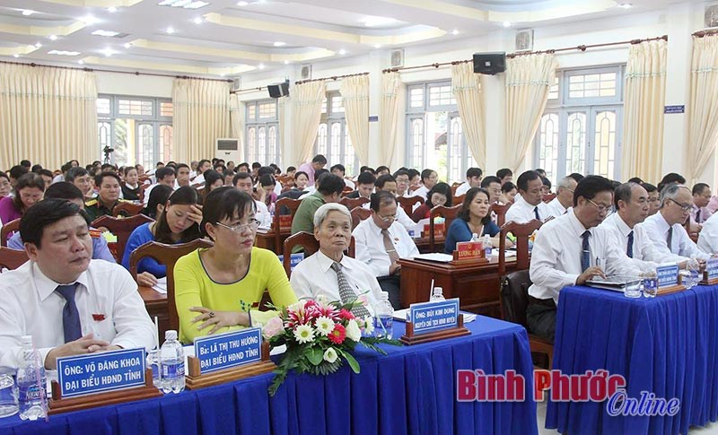 HĐND thị x&atilde; B&igrave;nh Long, huyện B&ugrave; Đăng tổ chức kỳ họp giữa năm