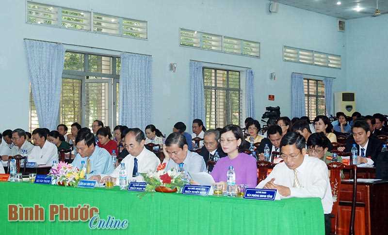 HĐND huyện Đồng Ph&uacute; tổ chức kỳ họp thứ 3