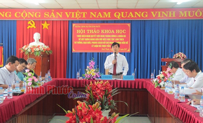 Hội thảo thực hiện Nghị quyết hội nghị Trung ương 4