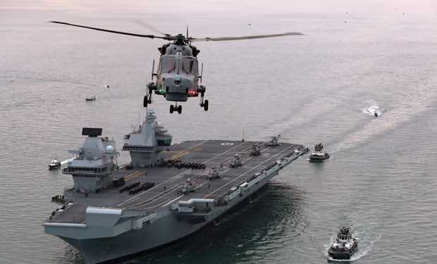 Chiến hạm lớn nhất lịch sử nước Anh lần đầu cập cảng Portsmouth