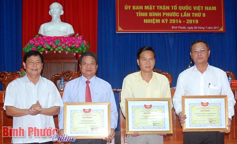 Hội nghị UBMTTQVN tỉnh lần thứ 9