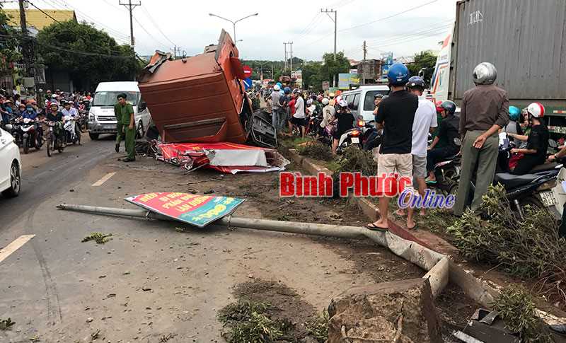 Th&aacute;ng 7, B&igrave;nh Phước xảy ra 21 vụ tai nạn giao th&ocirc;ng