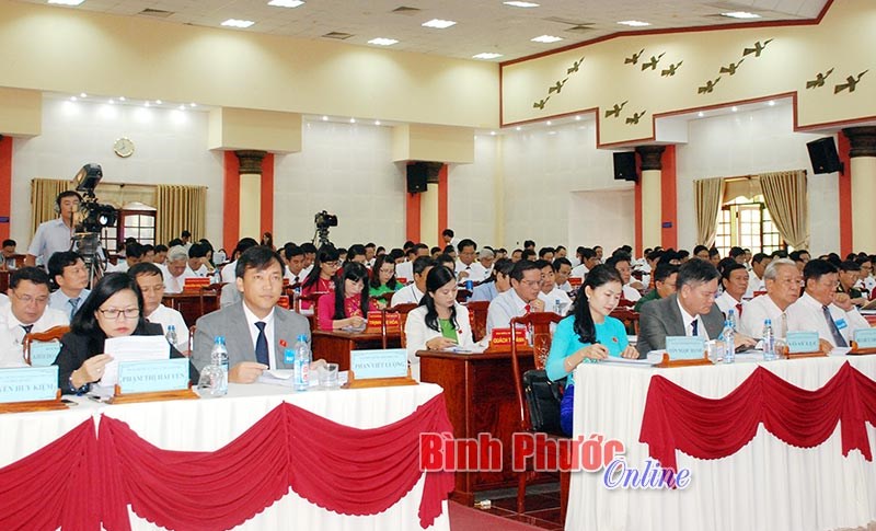 Khai mạc kỳ họp thứ 4 HĐND tỉnh kh&oacute;a IX