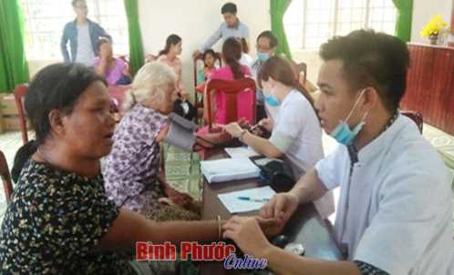 170 người có hoàn cảnh khó khăn được khám bệnh miễn phí