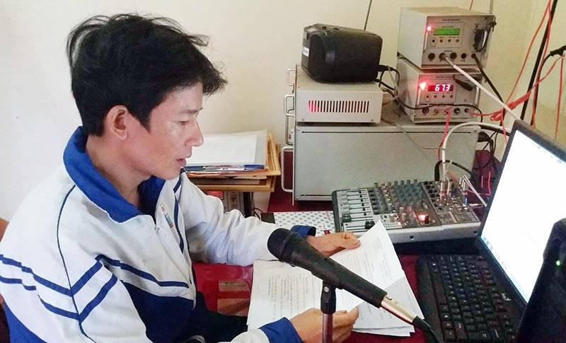 Khó khăn trong truyền thanh cơ sở ở Bù Gia Mập