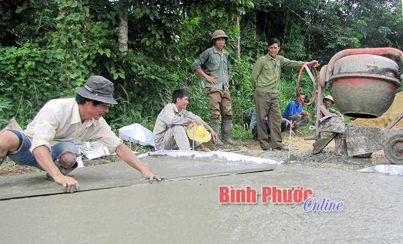 Kết quả làm đường theo cơ chế đặc thù