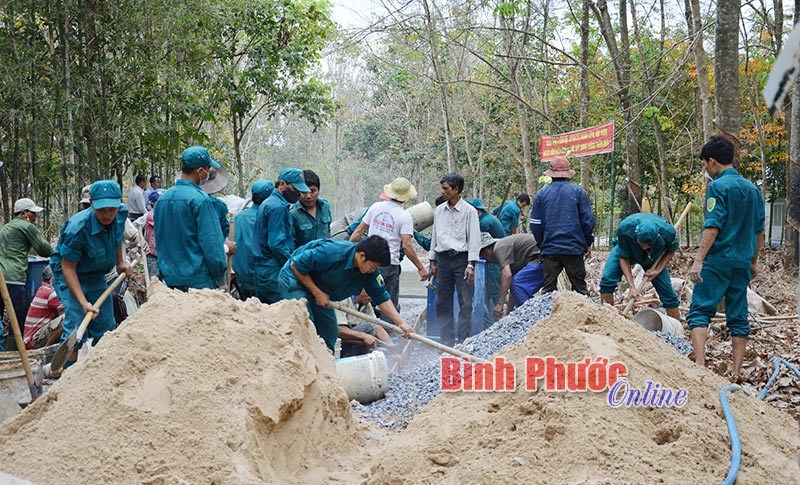 Lực lượng vũ trang huyện B&ugrave; Gia Mập:&nbsp;Giữ vững l&aacute; cờ đầu trong phong tr&agrave;o thi đua quyết thắng
