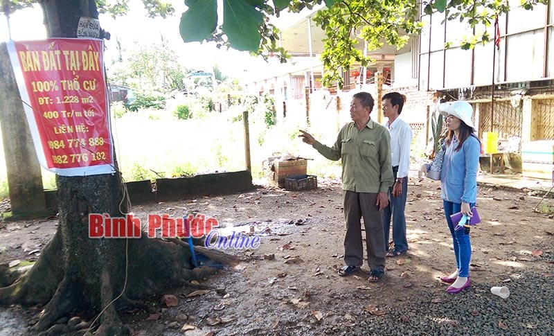 Người d&acirc;n B&ugrave; Đốp đồng thuận GPMB thi c&ocirc;ng c&ocirc;ng tr&igrave;nh trọng điểm