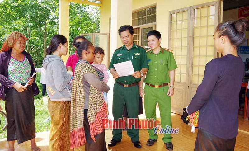 Nhân dân Lộc Thạnh tích cực bảo vệ biên giới