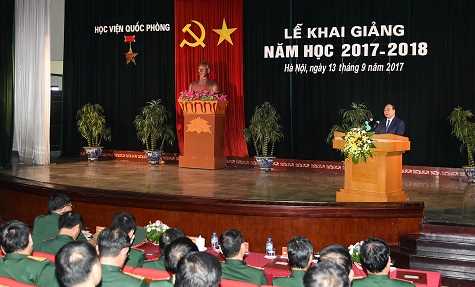 Thủ tướng giao nhi&ecirc;̣m vụ cho Học vi&ecirc;̣n qu&acirc;n sự hàng đ&acirc;̀u Vi&ecirc;̣t Nam