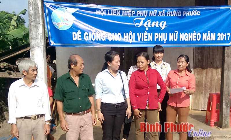 Phụ nữ Hưng Phước tiết kiệm giúp hội viên nghèo