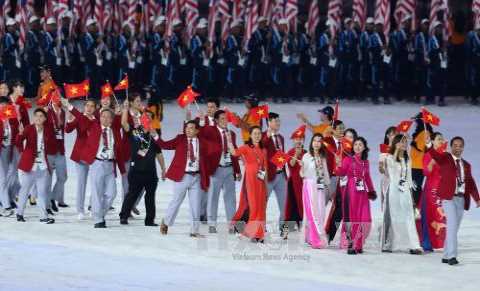 SEA Games 29: Đêm khai mạc rực rỡ sắc màu Á Đông