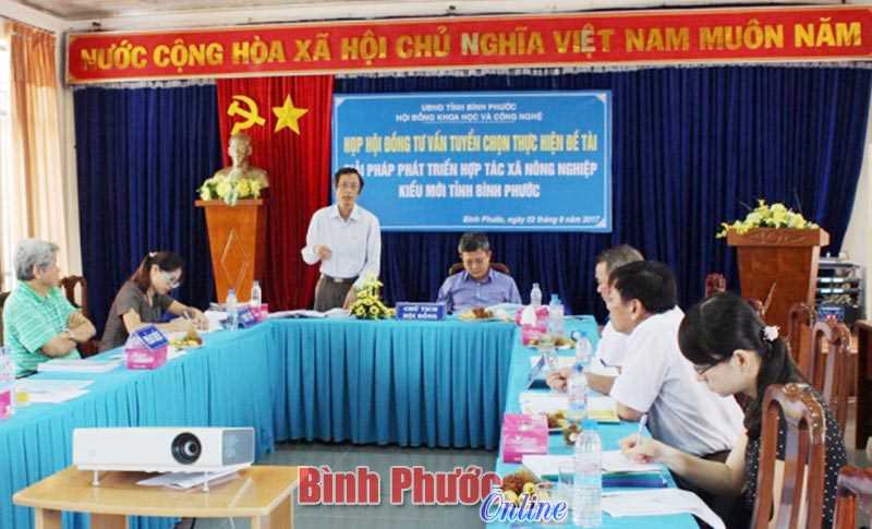 Sở Kế Hoạch - Đầu Tư được chọn nghiên cứu giải pháp phát triển HTX nông nghiệp kiểu mới