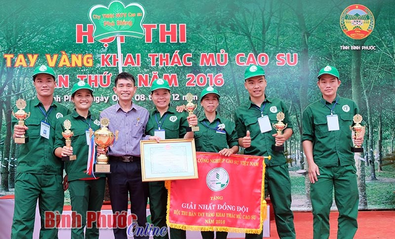 Sức trẻ ở Công ty cao su Phú Riềng