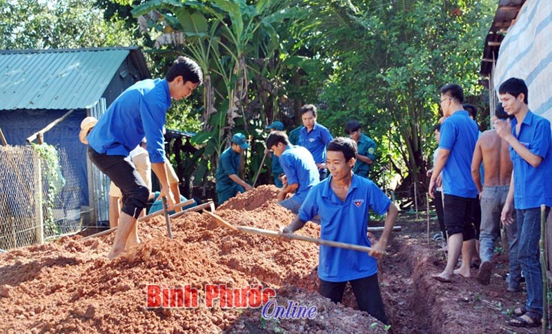 Đoàn xã Tân Lập: Nhiều hoạt động ý nghĩa trong dịp hè