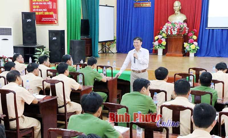 Tập huấn n&acirc;ng cao hiệu quả xử l&yacute; vi phạm quy định nồng độ cồn