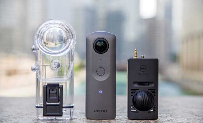 Ricoh ra mắt mẫu camera có khả năng quay video 360 độ 4K