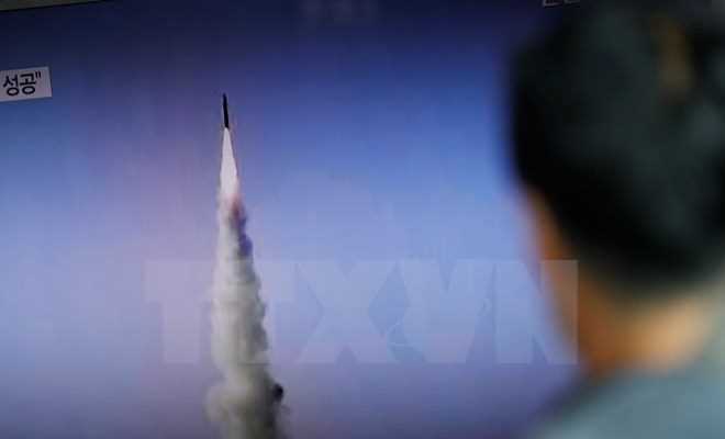 Mỹ: Việc LHQ họp khẩn về vụ phóng tên lửa của Triều Tiên là vô ích