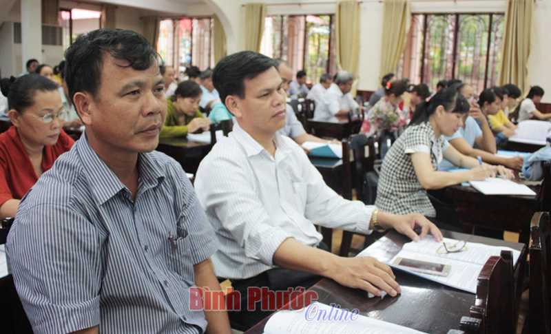 Tuy&ecirc;n truyền về ph&ograve;ng chống tham nhũng tại Lộc Ninh