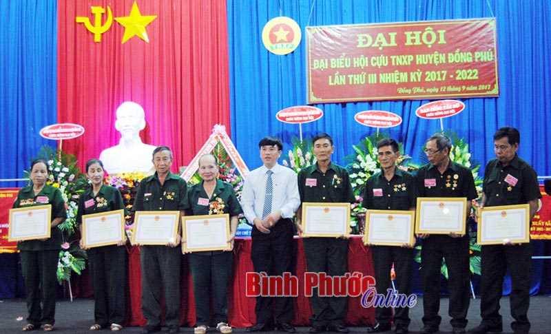 Hội Cựu thanh ni&ecirc;n xung phong Đồng Ph&uacute; tổ chức đại hội lần thứ III