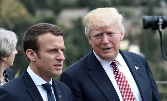 Tổng thống Mỹ Donald Trump đến Pháp tìm kiếm tiếng nói chung