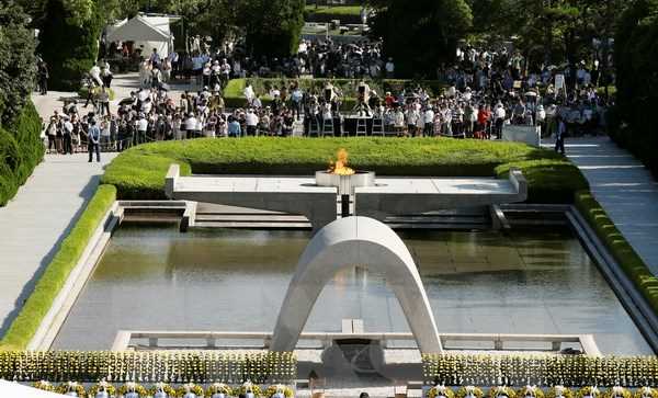 Nhật Bản tưởng niệm 72 năm thảm họa bom nguyên tử tại Hiroshima