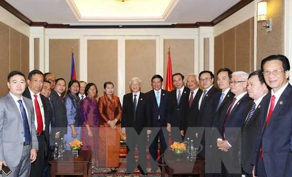 Vun đắp, ph&aacute;t triển bền vững t&igrave;nh đo&agrave;n kết Campuchia-Việt Nam