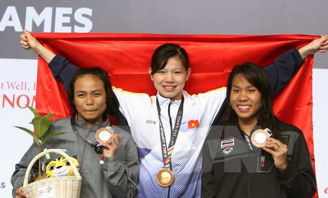 Bảng tổng sắp huy chương SEA Games 29: Việt Nam đứng ở tốp 3