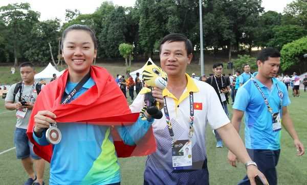 Bảng tổng sắp huy chương SEA Games 29 đến hết ngày 16-8