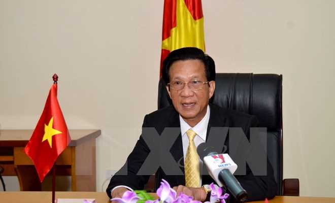 Th&uacute;c đẩy hợp t&aacute;c to&agrave;n diện Việt Nam-Campuchia l&ecirc;n tầm cao mới