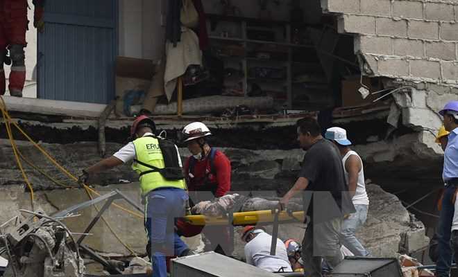 Động đất kinh hoàng ở Mexico: Số người chết tăng lên gần 120 người