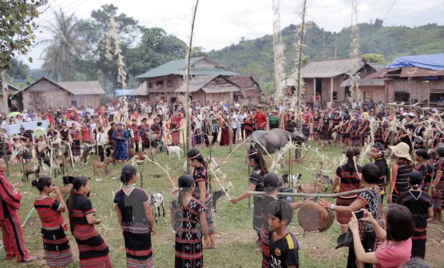 Độc đ&aacute;o lễ hội nh&agrave; mồ của đồng b&agrave;o Pak&ocirc; ở Quảng Trị