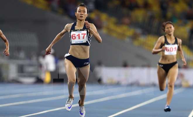 Nhà vô địch điền kinh SEA Games 29 Lê Tú Chinh sẽ tập huấn tại Mỹ